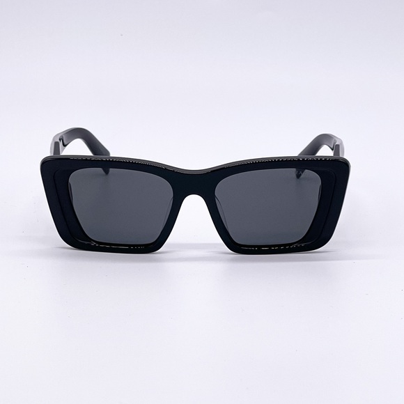 NEW PRADA PR08YS 1AB5S0 WOMEN’S SUNGLASSES PRADA PR08YS BLACK SPR 08Y - Picture 2 of 12